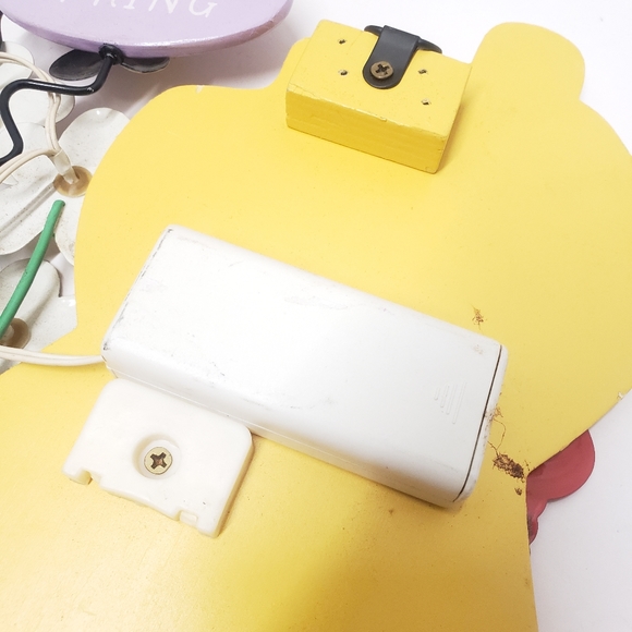 Vintage Winnie the Pooh Spring Flower Light Wall Hanging Vive Le Printemps - Picture 11 of 12